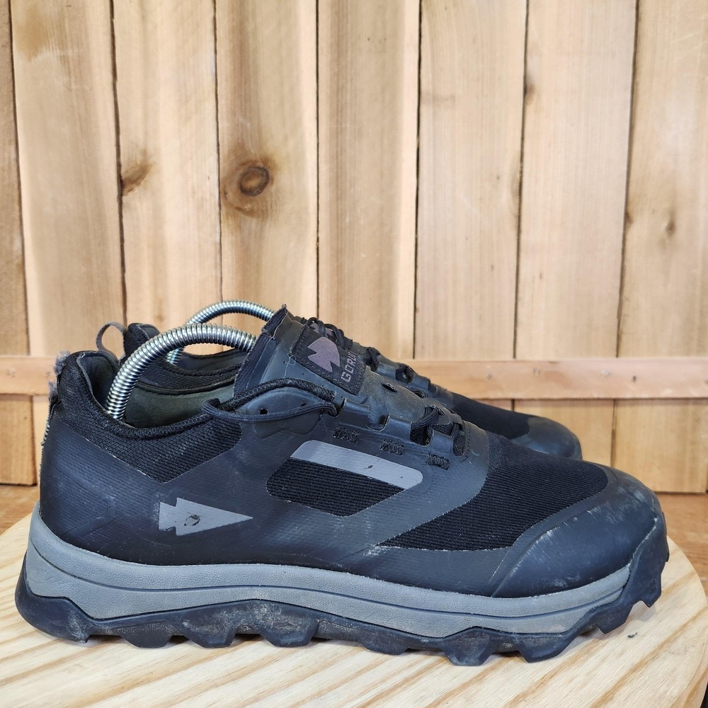 GORUCK Mackall Shoes Mens 9 Black Mesh Trail Running Hiking Athletic Sneakers